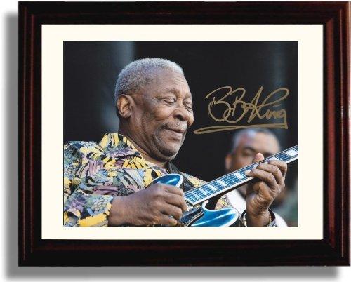 Unframed BB King Autograph Promo Print Unframed Print - Music FSP - Unframed   