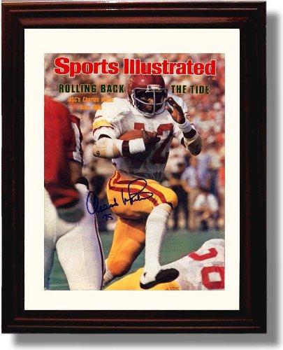 Unframed USC Trojans Charles White "Rolling Back the Tide 1978 Autograph Promo Print Unframed Print - College Football FSP - Unframed   