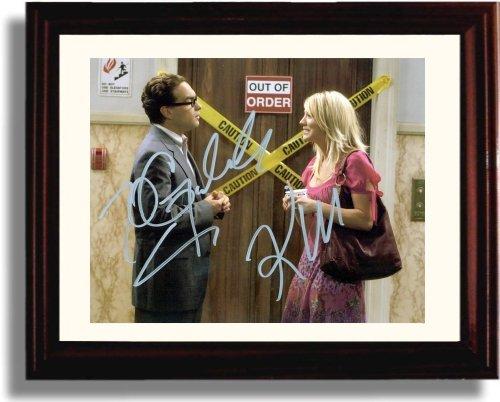 Unframed Big Bang Theory Autograph Promo Print - Big Bang Theory Cast Unframed Print - Television FSP - Unframed   