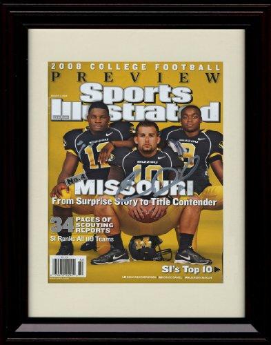 Unframed Chase Daniels SI Autograph Promo Print - Missouri Tigers Unframed Print - College Football FSP - Unframed   