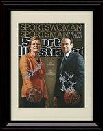 Framed 8x10 Coach Mike Krzyzewski Duke Blue Devils Coach K SI Commemorative Autograph Framed Print - College Basketball FSP - Framed   