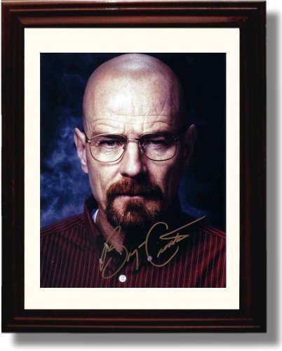 Unframed Breaking Bad Autograph Promo Print - Bryan Cranston Unframed Print - Television FSP - Unframed   