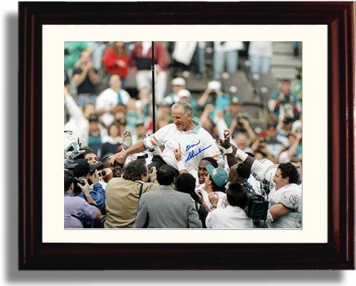 Unframed Don Shula Autograph Promo Print - Victory Leader Unframed Print - Pro Football FSP - Unframed   