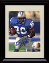 Unframed Barry Sanders - Detroit Lions Autograph Promo Print Unframed Print - Pro Football FSP - Unframed   