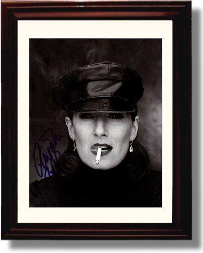 Unframed Anjelica Huston Autograph Promo Print - Smoking Unframed Print - Movies FSP - Unframed   