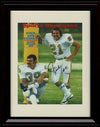 Unframed Larry Csonka/Jim Kiick - Miami Dolphins SI Autograph Promo Print Unframed Print - Pro Football FSP - Unframed   