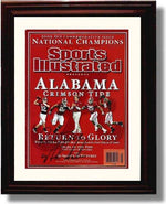 Unframed Alabama Crimson Tide - Nick Saban 2009 Commemorative Autograph Print Unframed Print - College Football FSP - Unframed   