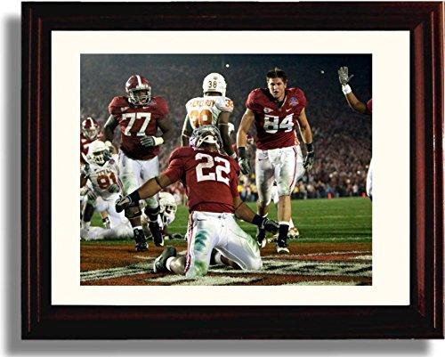 Framed 8x10 Alabama Football 2009 Mark Ingram Rose Bowl TD Photo Print Framed Print - College Football FSP - Framed   