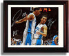 Framed 8x10 Duke Blue Devils "2015 Champs" Tyus Jones, Jahlil Okafor Autograph Promo Print Framed Print - College Basketball FSP - Framed   