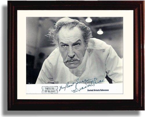 Unframed Vincent Price Autograph Promo Print Unframed Print - Movies FSP - Unframed   