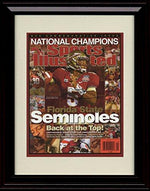 Framed 8x10 Florida State Seminoles National Champs! SI Autograph Promo Print - Framed Print - College Football FSP - Framed   