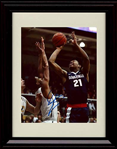 Unframed Rui Hachimura Autograph Promo Print - The Shot - Gonzaga Unframed Print - College Basketball FSP - Unframed   