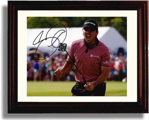 Unframed Jason Day Autograph Promo Print Unframed Print - Golf FSP - Unframed   