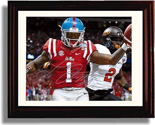 Framed 8x10 Ole Miss - Laquon Treadwell "Final TD" Autograph Promo Print Framed Print - College Football FSP - Framed   