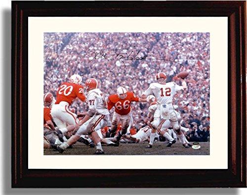 Unframed Alabama Football Kenny "The Snake" Stabler Autograph Promo Print Unframed Print - College Football FSP - Unframed   