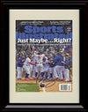 Framed 8x10 Javier Baez SI Autograph Replica Print - Just Maybe.Right? Framed Print - Baseball FSP - Framed   