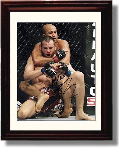 Unframed BJ Penn Autograph Promo Print Unframed Print - Martial Arts FSP - Unframed   