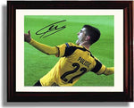 Unframed Christian Pulisic - Borussia Dortmund - Celebration - Autograph Promo Print Unframed Print - Soccer FSP - Unframed   