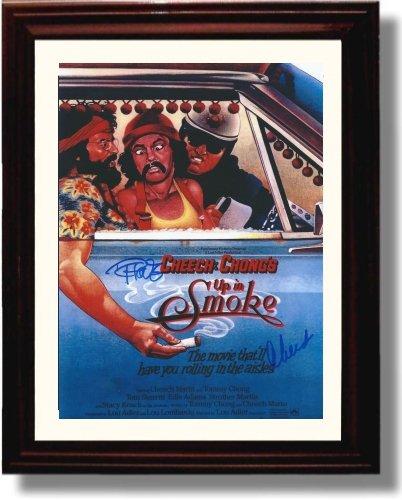 Unframed Cheech and Chong - Up In Smoke - Autograph Promo Print Unframed Print - Movies FSP - Unframed   