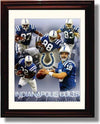 Unframed Brandon Stokley & Reggie Wayne Autograph Promo Print Unframed Print - Pro Football FSP - Unframed   