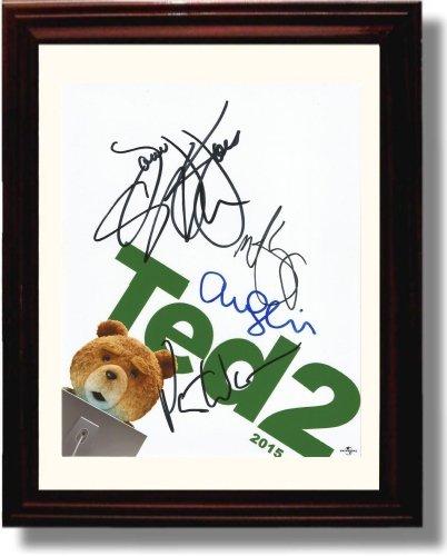 Unframed Cast of Ted 2 Autograph Promo Print - Ted 2 Unframed Print - Movies FSP - Unframed   