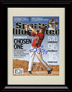 Framed 8x10 Bryce Harper SI Autograph Replica Print - The Chosen One Framed Print - Baseball FSP - Framed   