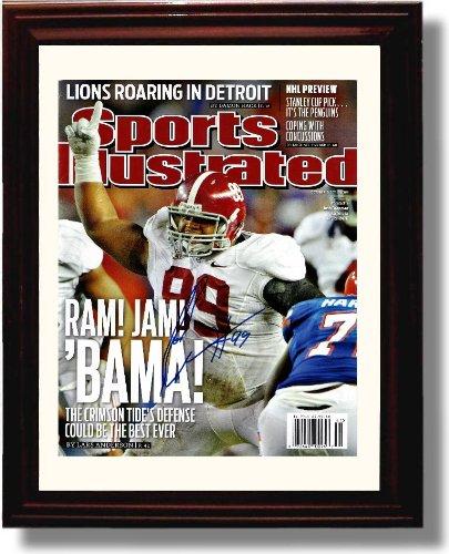 Unframed Alabama Football SI "Ram Jam Bama" 2011 Chapman Autograph Promo Print Unframed Print - College Football FSP - Unframed   