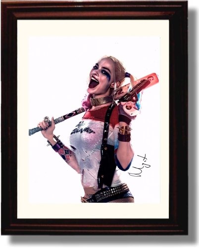 Unframed Margot Robbie Autograph Promo Print - Suicide Squad Unframed Print - Movies FSP - Unframed   