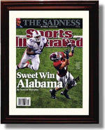 Unframed Alabama Crimson Tide Colin Peek "Sweet Win Alabama" SI Autograph Promo Unframed Print - College Football FSP - Unframed   