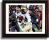 Unframed Dalvin Cook Rushing Autograph Promo Print - Florida State Seminoles Unframed Print - College Football FSP - Unframed   