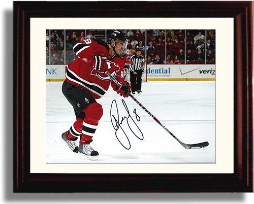 Unframed Dainius Zubrus Autograph Promo Print Unframed Print - Hockey FSP - Unframed   