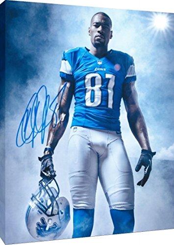 Metal Wall Art:   Calvin Johnson Megatron Autograph Print Metal - Football FSP - Metal   