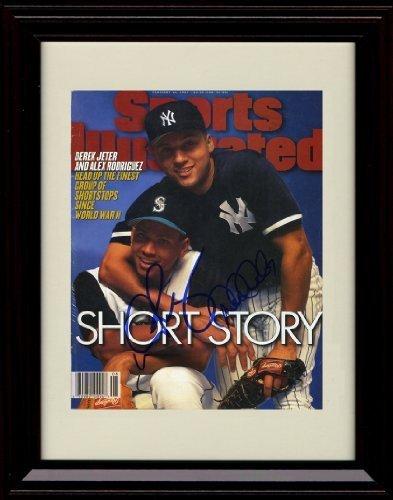 Unframed Alex Rodriguez & Derek Jeter SI Autograph Replica Print Unframed Print - Baseball FSP - Unframed   