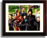 Unframed Cast of Charlie and the Chocolate Factory Autograph Promo Print - Charlie and the Chocolate Unframed Print - Movies FSP - Unframed   