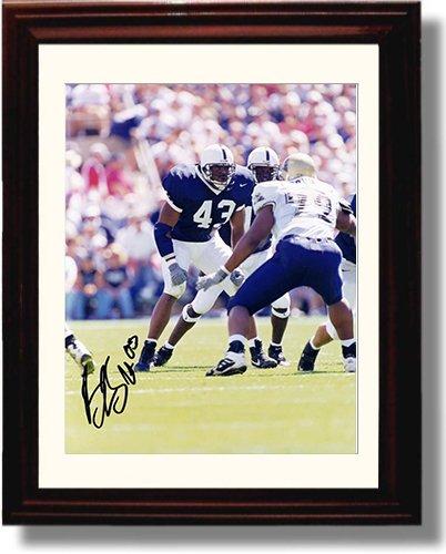 Framed 8x10 Brandon Short Autograph Promo Print - Penn State Nitany Lions Framed Print - College Football FSP - Framed   