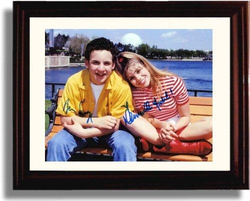 Unframed Boy Meets World Autograph Promo Print - Boy Meets World Cast Unframed Print - Television FSP - Unframed   