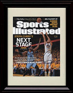 Unframed Steph Curry SI Autograph Promo Print - Golden State Warriors Unframed Print - Pro Basketball FSP - Unframed   