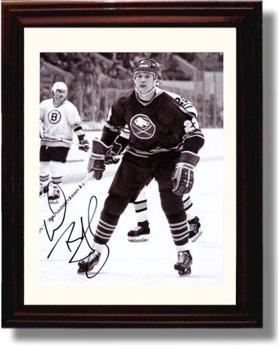 Unframed Lindy Ruff Autograph Promo Print - Buffalo Sabres Unframed Print - Hockey FSP - Unframed   