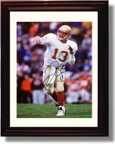 Framed 8x10 Danny Kanell Autograph Promo Print - Florida State Seminoles Framed Print - College Football FSP - Framed   