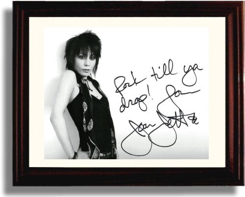 Unframed Joan Jett - Rock Til You Drop - Autograph Promo Print Unframed Print - Music FSP - Unframed   