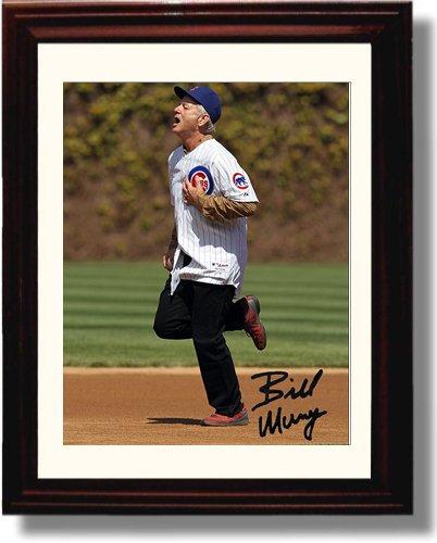 Unframed Bill Murray Autograph Promo Print - Running the Bases Unframed Print - Movies FSP - Unframed   