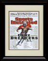 Framed 8x10 Archie Griffin Game Breakers SI Autograph Promo Print - Ohio State Framed Print - College Football FSP - Framed   