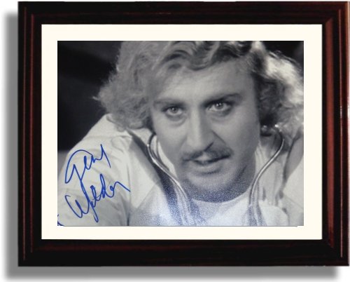 Unframed Gene Wilder "He's Alive!" Autograph Promo Print - Young Frankenstein Unframed Print - Movies FSP - Unframed   