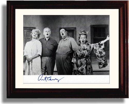 Unframed Art Carney Autograph Promo Print - The Honeymooners Unframed Print - Television FSP - Unframed   