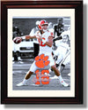 Framed 8x10 Trevor Lawrence - Clemson Tigers Quarterback - Tiger Paw Photo - National Champs! Framed Print - College Football FSP - Framed   