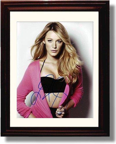 Unframed Blake Lively Autograph Promo Print Unframed Print - Movies FSP - Unframed   