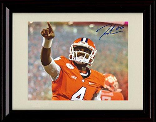 Framed 8x10 Deshaun Watson "All In" Autograph Promo Print - Clemson Tigers Framed Print - College Football FSP - Framed   