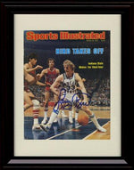 Unframed Larry Bird SI Autograph Promo Print - 3/26/1979 - Indiana State Unframed Print - College Basketball FSP - Unframed   