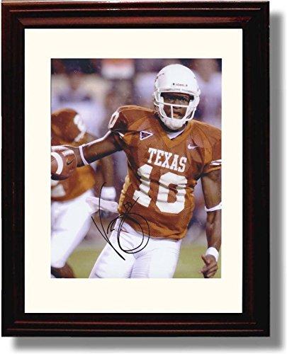 Unframed Vince Young #10 Texas Longhorns Autograph Promo Print Unframed Print - College Football FSP - Unframed   