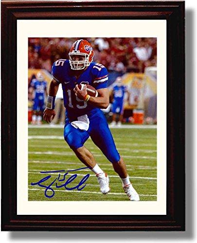 Unframed Tim Tebow #15 Florida Gators National Champs 2008 Autograph Promo Print Unframed Print - College Football FSP - Unframed   